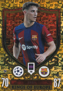2023-24 Topps Match Attax Extra UEFA Club Competitions - Pedri - Kings of Europe #288