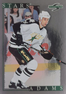 1995-96 Score - Greg Adams - Black Ice #89