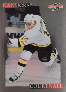 1995-96 Score - Geoff Courtnall - Black Ice #255