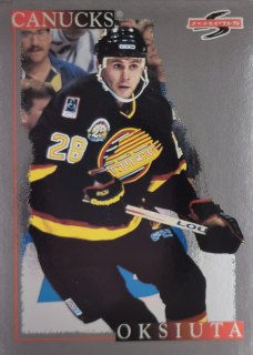 1995-96 Score - Roman Oksiuta - Black Ice #285