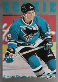 1995-96 Score - Shean Donovan - Rookie - Black Ice #307