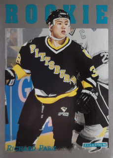 1995-96 Score - Richard Park - Rookie - Black Ice #295
