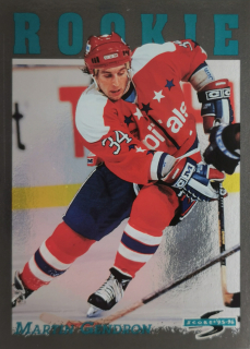 1995-96 Score - Martin Gendron - Rookie - Black Ice #315