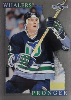 1995-96 Score - Chris Pronger - Black Ice #6