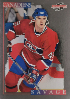1995-96 Score - Brian Savage - Black Ice #76