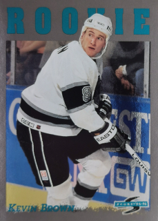 1995-96 Score - Kevin Brown - Rookie - Black Ice #301