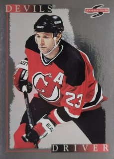 1995-96 Score - Bruce Driver - Black Ice #257