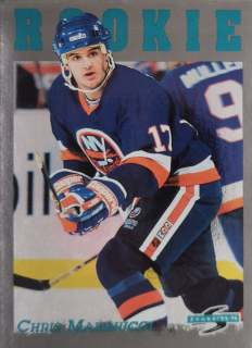 1995-96 Score - Chris Marinucci - Rookie - Black Ice #309