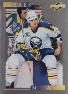 1995-96 Score - Brad May - Black Ice #288