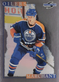 1995-96 Score - Todd Marchant - Black Ice #34