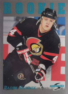 1995-96 Score - Radim Bičánek - Rookie - Black Ice #306