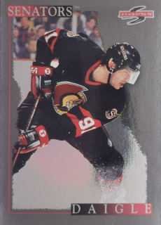 1995-96 Score - Alexandre Daigle - Black Ice #18