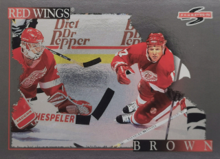 1995-96 Score - Doug Brown - Black Ice #193