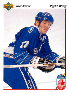 1991-92 UD Series - Jari Kurri - Canada Cup (English) #24