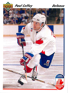 1991-92 UD Series - Paul Coffey - Canada Cup (English) #11