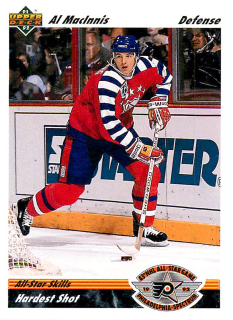 1991-92 UD Series - Al MacInnis - All-Star Skills #632