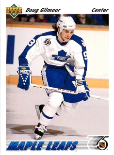 1991-92 UD Series - Doug Gilmour (English) #558