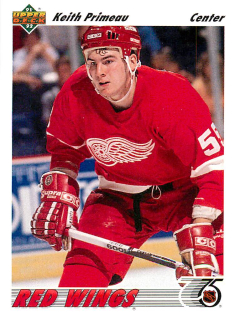 1991-92 UD Series - Keith Primeau (English) #258