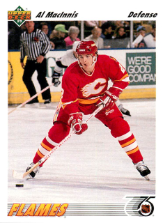 1991-92 UD Series - Al MacInnis (English) #243