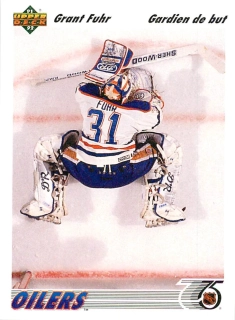 1991-92 UD Series - Grant Fuhr (French) #264
