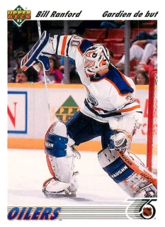 1991-92 UD Series - Bill Ranford (French) #117