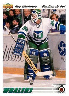 1991-92 UD Series - Kay Whitmore (French) #291
