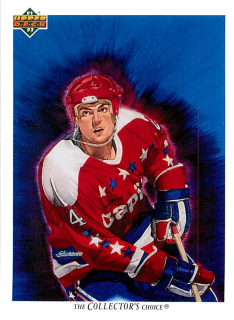 1991-92 UD Series - Kevin Hatcher - Capitals Checklist #98