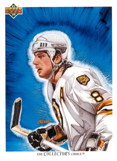 1991-92 UD Series - Cam Neely - Bruins Checklist #78