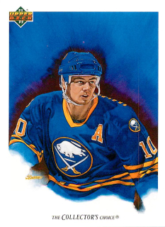 1991-92 UD Series - Dale Hawerchuk - Sabres Checklist #79