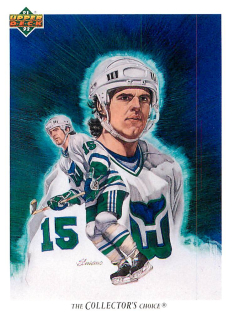 1991-92 UD Series - John Cullen - Whalers Checklist #84