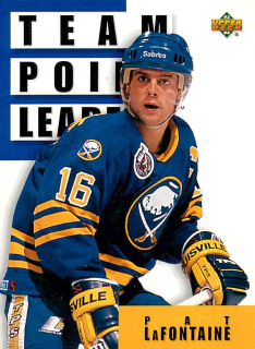 1993-94 UD Series 1 - Pat LaFontaine - Team Point Leaders #287