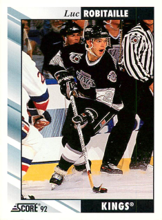 1992-93 Score - Luc Robitaille #290
