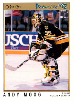 1991-92 O-Pee-Chee Premier - Andy Moog #133