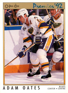 1991-92 O-Pee-Chee Premier - Adam Oates #7
