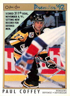 1991-92 O-Pee-Chee Premier - Paul Coffey #79