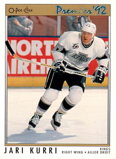 1991-92 O-Pee-Chee Premier - Jari Kurri #111