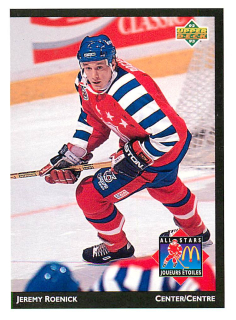 1992-93 UD McDonald's - Jeremy Roenick #McD-13