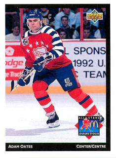 1992-93 UD McDonald's - Adam Oates #McD-11