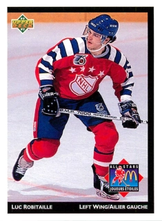 1992-93 UD McDonald's - Luc Robitaille #McD-12