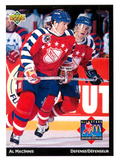 1992-93 UD McDonald's - Al MacInnis #McD-10