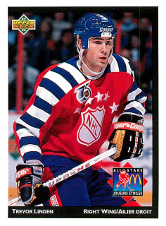 1992-93 UD McDonald's - Trevor Linden #McD-09