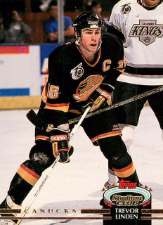 1992-93 Topps Stadium Club - Trevor Linden #80