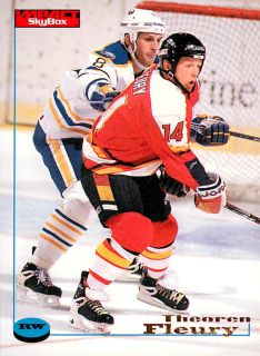 1996-97 Skybox Impact - Theoren Fleury #13