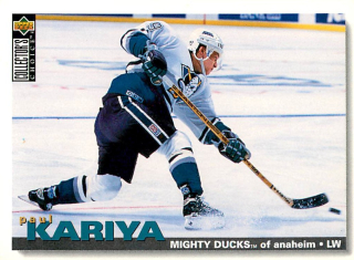 1995-96 UD Collectors Choice - Paul Kariya #159
