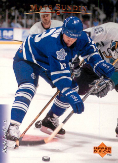 1995-96 UD Series 1 - Mats Sundin #147
