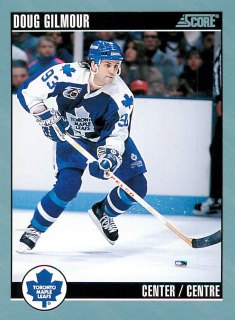 1992-93 Score Canadian - Doug Gilmour #40