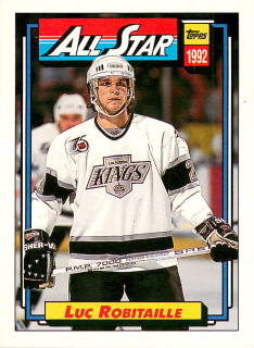 1992-93 Topps - Luc Robitaille - All Star #266