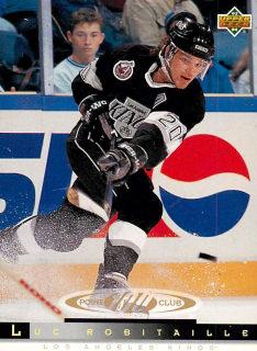 1993-94 UD Series 1 - Luc Robitaille - 100 Point Club #231