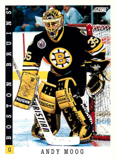 1993-94 Score - Andy Moog (French) #11