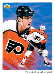 1992-93 UD Series - Rod Brind'Amour - Philadelphia Flyers Checklist #15